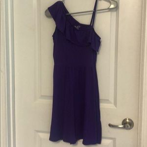 Purple comfy dress